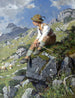 Hüttenbub nelle montagne bavaresi - Fritz Freund — vista dell’opera