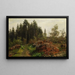 Paesaggio boschivo - Fritz Freund — quadro incorniciato alla parete