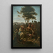 Bataille de la Bischofslinde - Fritz Geiges — quadro incorniciato alla parete