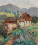 Una fattoria a Losenstein vicino a Steyr in Alta Austria - Fritz Lach — vista dell’opera