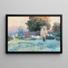 Un Motif de Garsten - Fritz Lach — quadro incorniciato alla parete