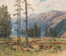 Vista sul monte Hochschwab - Fritz Lach — vista dell’opera