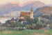 Vista di Spitz nella valle della Wachau - Fritz Lach — vista dell’opera