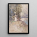 Au Kreuzteich Tragss - Fritz Lach — quadro incorniciato alla parete