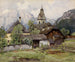 Vista su Tragss - Fritz Lach — vista dell’opera