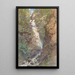Cascade di Polinik vicino a Obervellach in Carinzia - Fritz Lach — quadro incorniciato alla parete