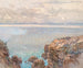 Costa rocciosa e mare calmo - Fritz Lach — vista dell’opera