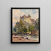Château de Hoyos-Schwertberg - Fritz Lach — quadro incorniciato alla parete