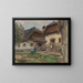 La maison du sacristain à Friesach - Fritz Lach — quadro incorniciato alla parete