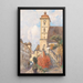 L'église paroissiale di Grein - Fritz Lach — quadro incorniciato alla parete