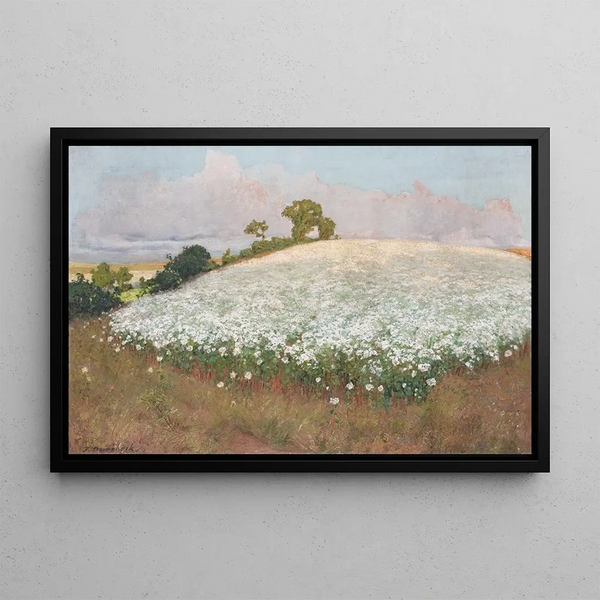Campo di grano I - Fritz Overbeck — quadro incorniciato alla parete