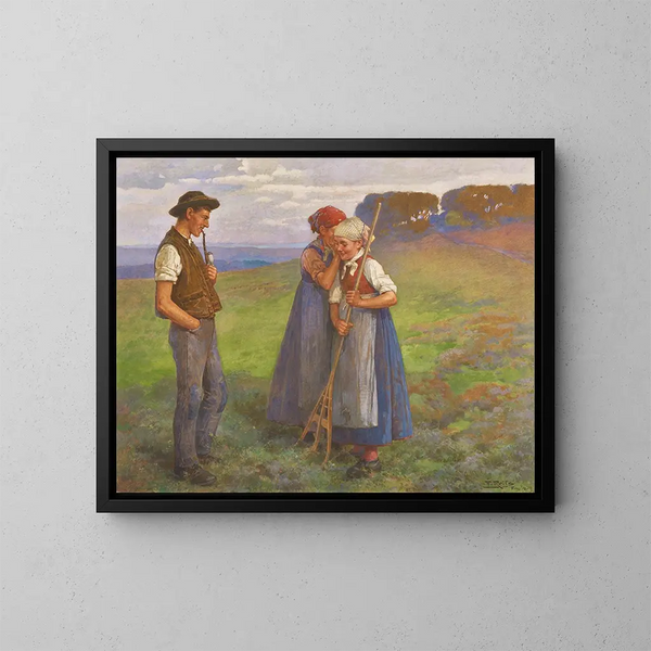 Secret - Fritz Reiss — quadro incorniciato alla parete