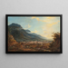 Vista di Caracas - Fritz Sigfried Georg Melbye — quadro incorniciato alla parete