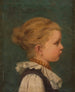 Ritratto di una bambina - Fritz Sonderland — vista dell’opera
