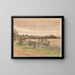 Paesaggio dopo la tempesta - Fritz Syberg — quadro incorniciato alla parete