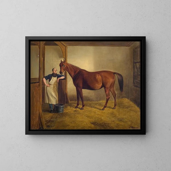 Regina di Saba - Fritz Thomsen — quadro incorniciato alla parete