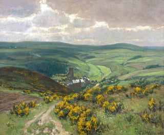 Fritz Von Wille - Ginsterblte in der Eifel.webp