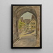 Hirschhorn am Neckar - Fritz Wucherer — quadro incorniciato alla parete
