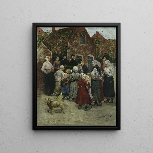 Fritz von Uhde - Organgrinder in Zandvoort.webp