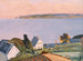 Vista lontana di Awajishima - Fujishima Takeji — vista dell’opera