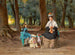 Pomeriggio nel parco - Fyodor Bronnikov — vista dell’opera