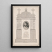 Il tempio cristiano - G. M. Pither — quadro incorniciato alla parete