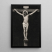 Cristo sulla croce - G. V. Blom — quadro incorniciato alla parete