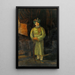Ritratto di un principe indiano - G Vernon — quadro incorniciato alla parete