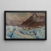 La Mer de Glace et les Grands Charmoz, Chamonix - Gabriel Lopp — quadro incorniciato alla parete