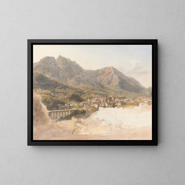 La Cava - Gabriel Lory il Giovane — quadro incorniciato alla parete