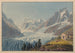 Vista del Montanvert - Gabriel Lory l'Ancien — vista dell’opera