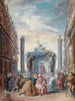 Le feste veneziane - Gabriel de Saint-Aubin — vista dell’opera