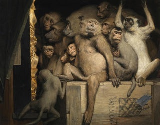 Gabriel von Max - Monkeys as Judges of Art.webp