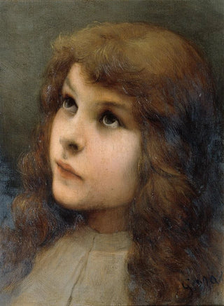 Gabriel von Max - Studienkopf.webp