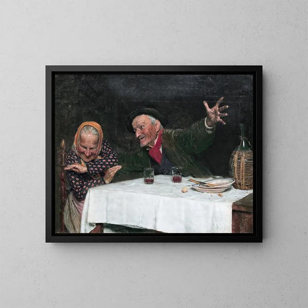 Le Joker - Gaetano Bellei — quadro incorniciato alla parete