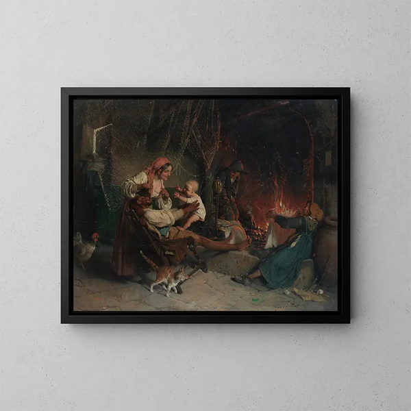 Forza irresistibile - Gaetano Chierici — quadro incorniciato alla parete