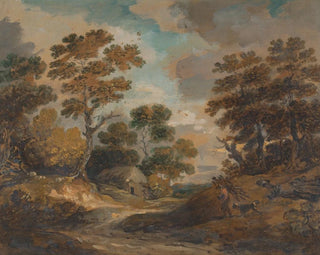 Gainsborough Dupont - Landscape Man Carrying Faggots.webp
