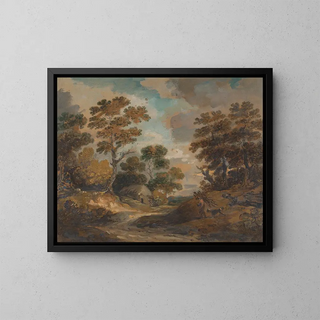 Gainsborough Dupont - Landscape Man Carrying Faggots.webp