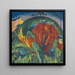 Galgenberg a Iena - Ernst Ludwig Kirchner — quadro incorniciato alla parete