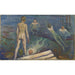 Riproduzione del dipinto Ragazzi che si bagnano - Edvard Munch