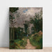 Riproduzione del dipinto Guardia campestre nella foresta di Fontainebleau (circa 1870) - Alfred Sisley