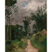 Riproduzione del dipinto Guardia campestre nella foresta di Fontainebleau (circa 1870) - Alfred Sisley