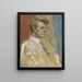 Robert F. Kennedy - Gardner Cox — quadro incorniciato alla parete