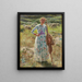Jeanne d'Arc - Gari Melchers — quadro incorniciato alla parete