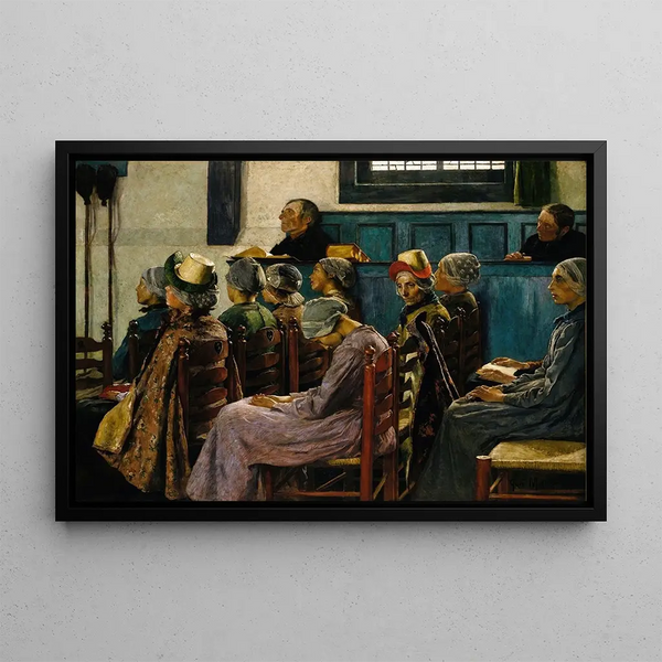 Gari Melchers - The Sermon.webp