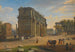 Vista del Campo Vaccino con l'arco di Settimio Severo - Gaspar Van Wittel — vista dell’opera