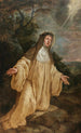 Sainte Catherine de Sienne - Gaspar de Crayer — vista dell’opera