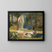La rivelazione di Brynhild che scopre Sieglind e Sigmund - Gaston Bussière — quadro incorniciato alla parete