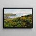 Vista di Étretat - Gaston Roullet — quadro incorniciato alla parete