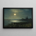 Lever de lune sur le lac - Gavril Pavlovich Kondratenko — quadro incorniciato alla parete